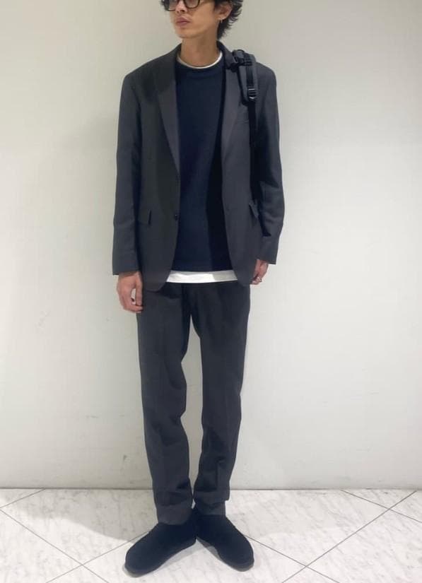 【約34,000円相当】美品 BEAUTY&YOUTH セットアップ グレーS