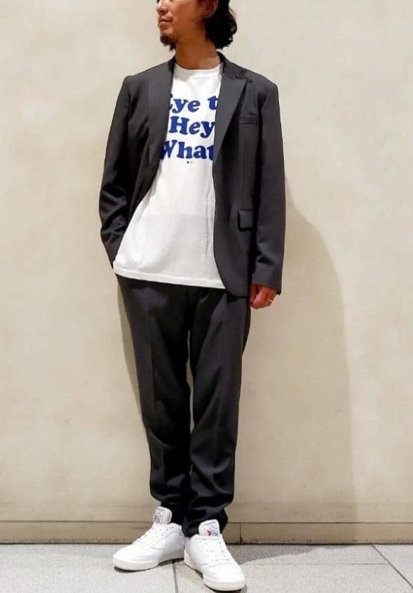 【約34,000円相当】美品 BEAUTY&YOUTH セットアップ グレーS