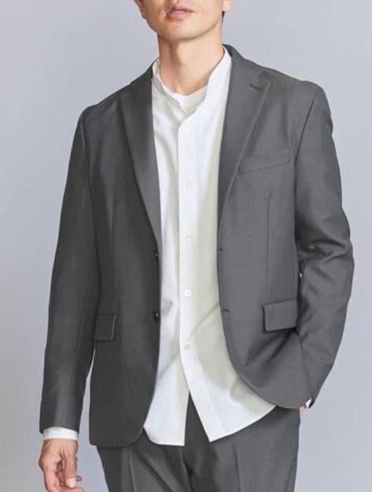 【約34,000円相当】美品 BEAUTY&YOUTH セットアップ グレーS