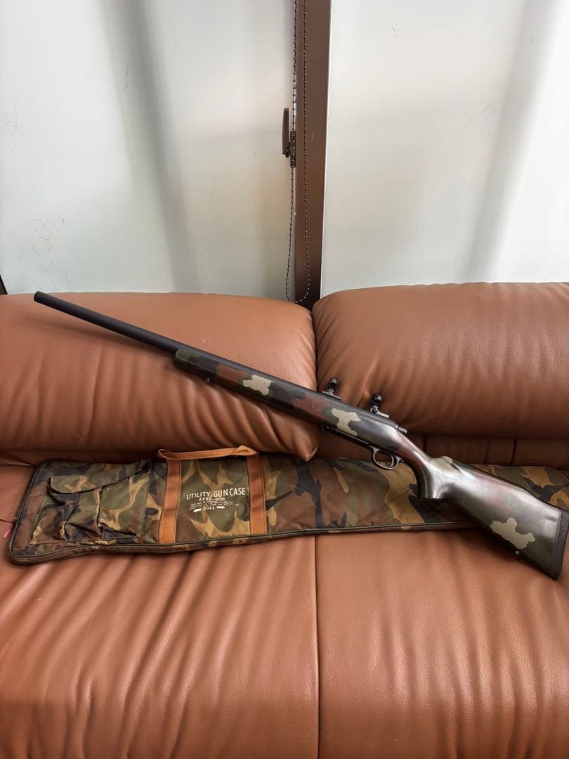 Remington Model 700 迷彩エアガン　希少品　ホビー用品