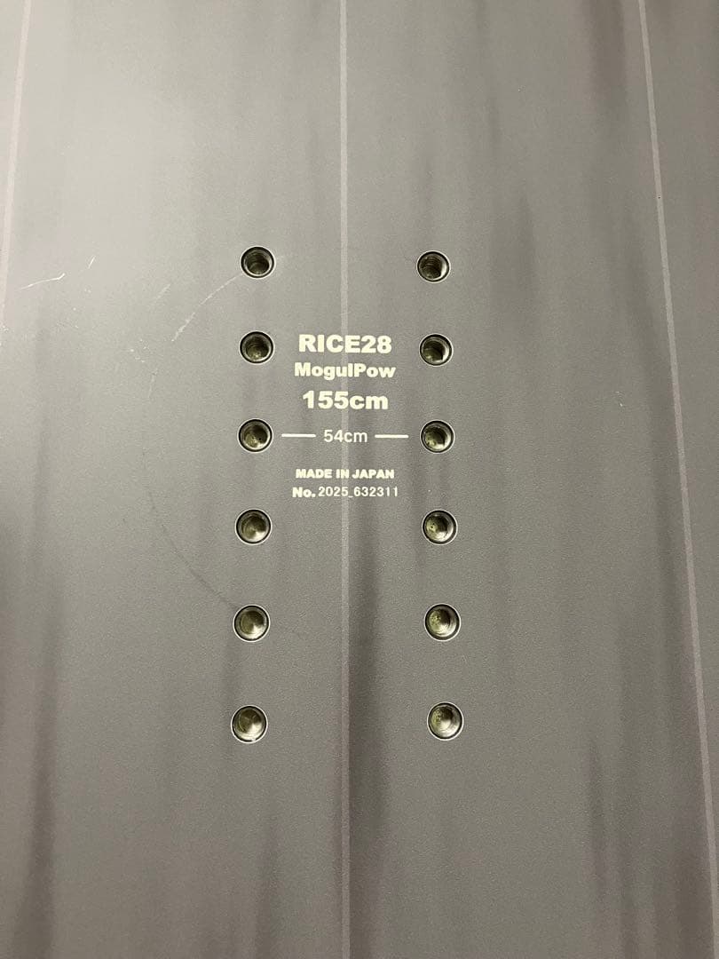 [美品][25-26最新] RICE28 MP155 パウダーボード