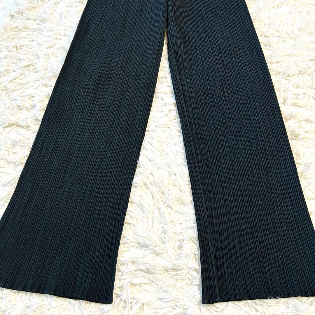 プリーツプリーズ イッセイミヤケ パンツ ブラック