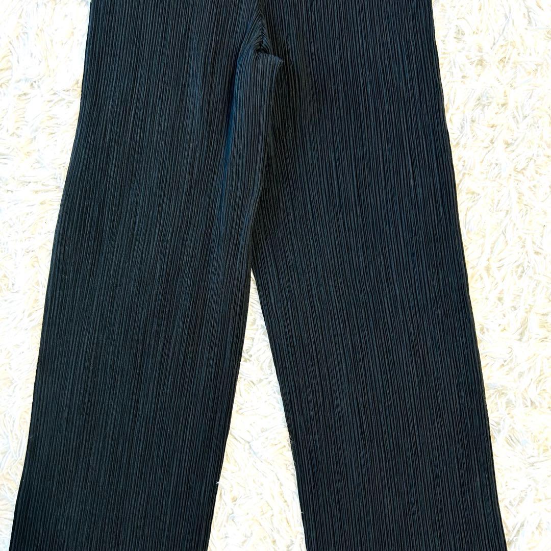 プリーツプリーズ イッセイミヤケ パンツ ブラック
