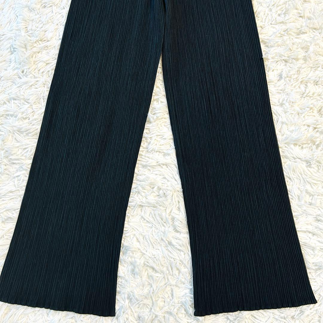 プリーツプリーズ イッセイミヤケ パンツ ブラック