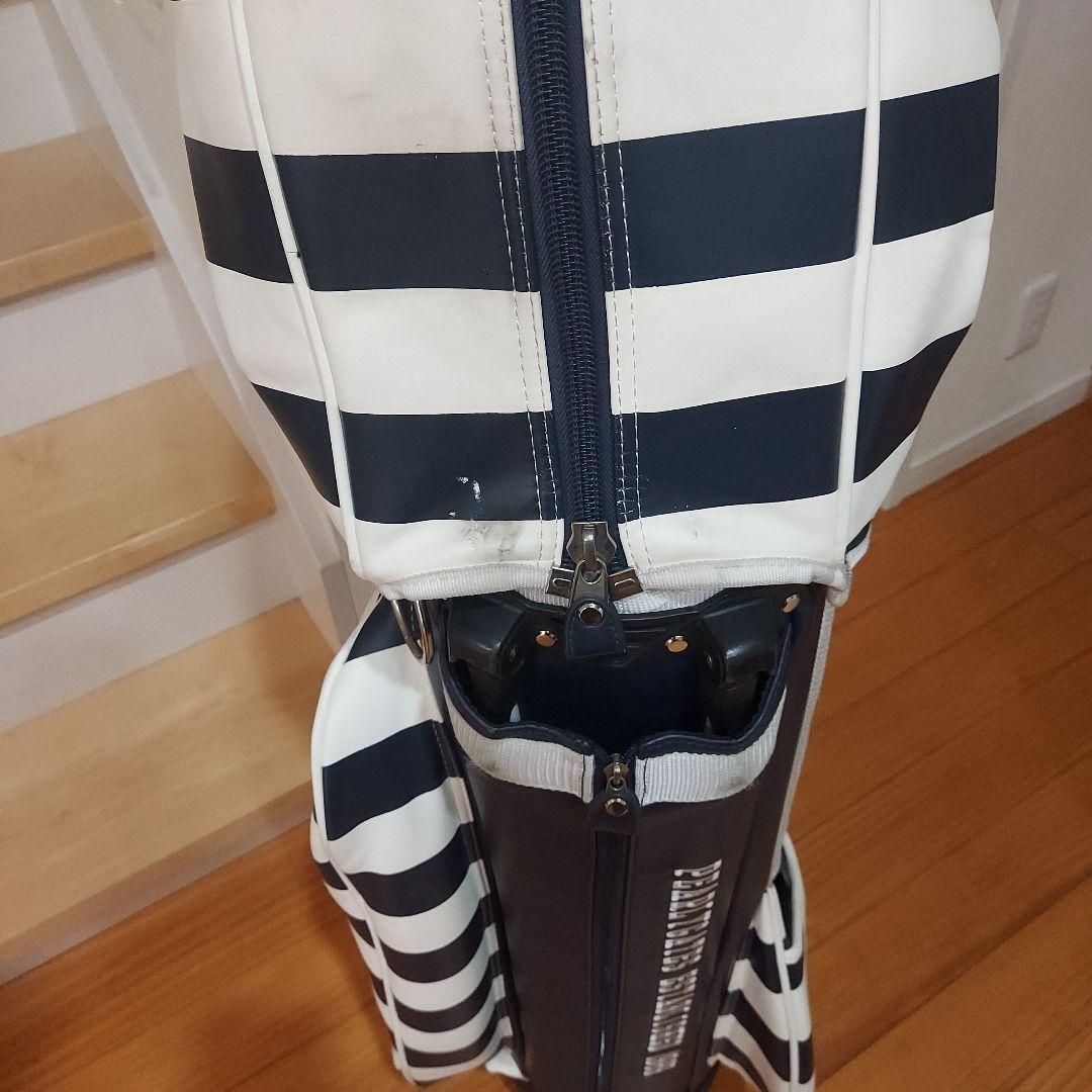 Pearly Gates ストライプキャディバッグ