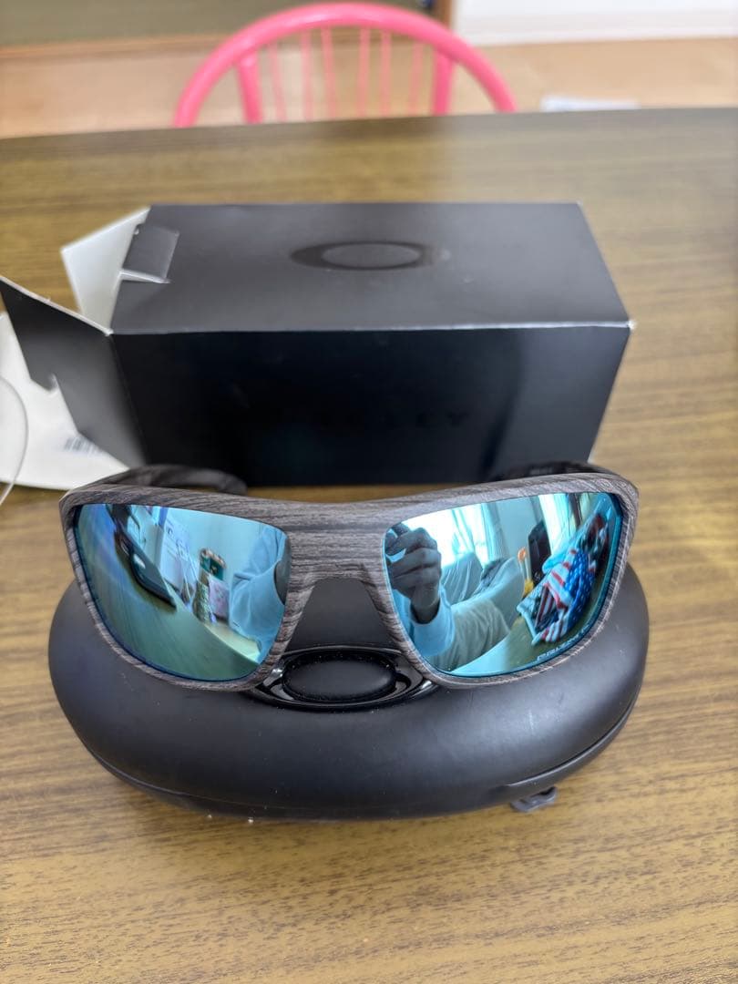 松*村様 Oakley 偏光サングラス　ブルー