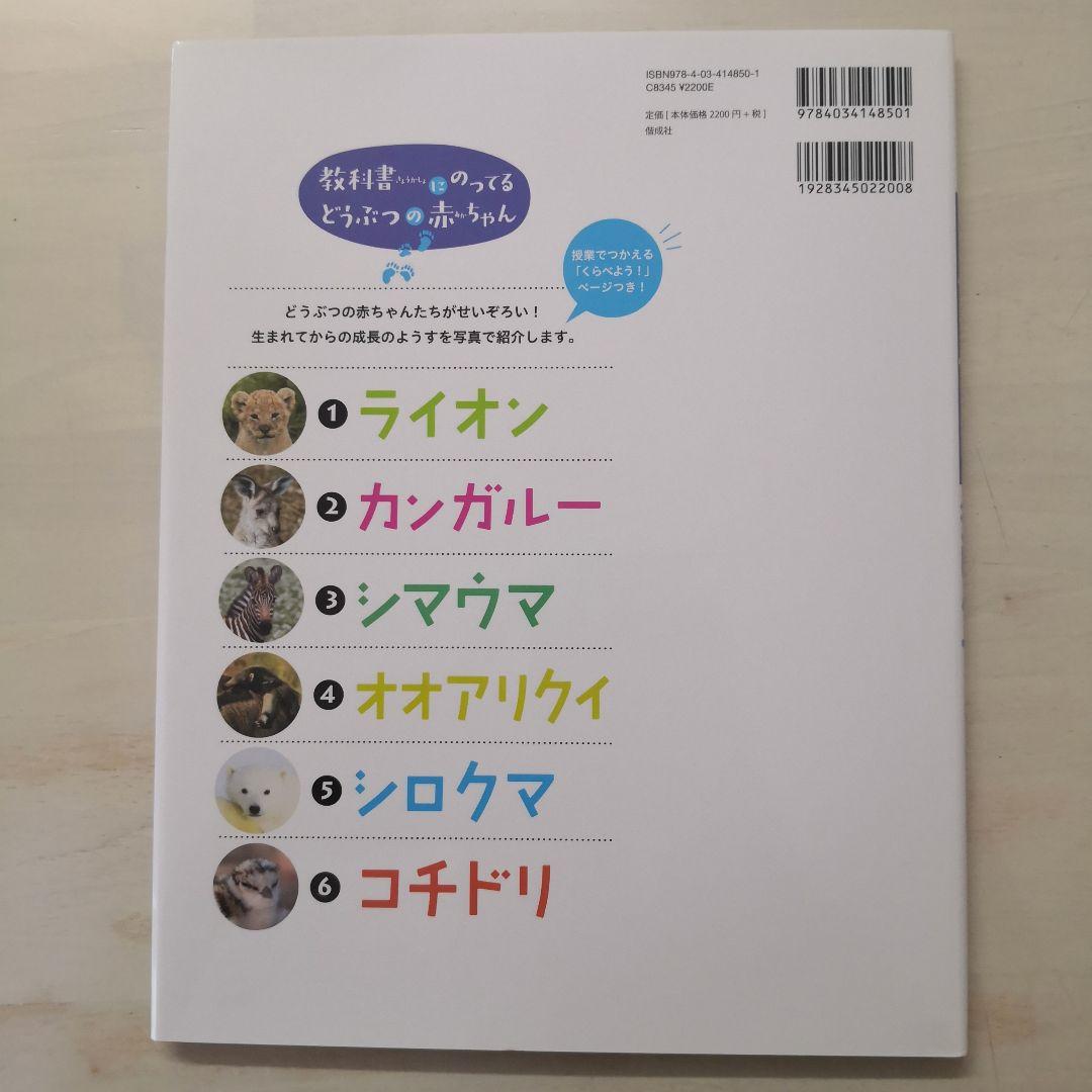 教科書にのってるどうぶつの赤ちゃん　全6巻セット