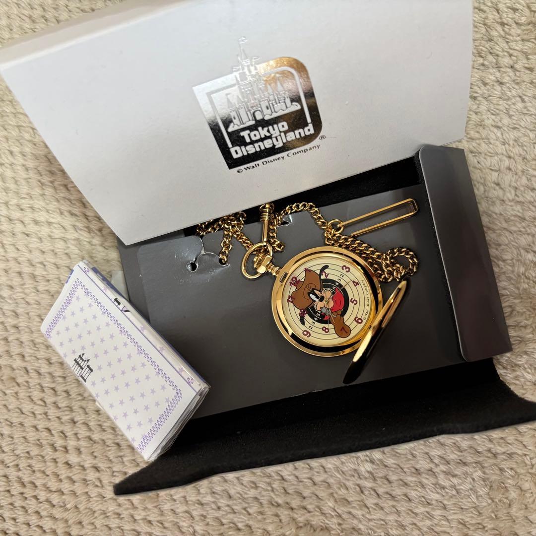 【限定商品】東京ディズニーランド グーフィー 懐中時計