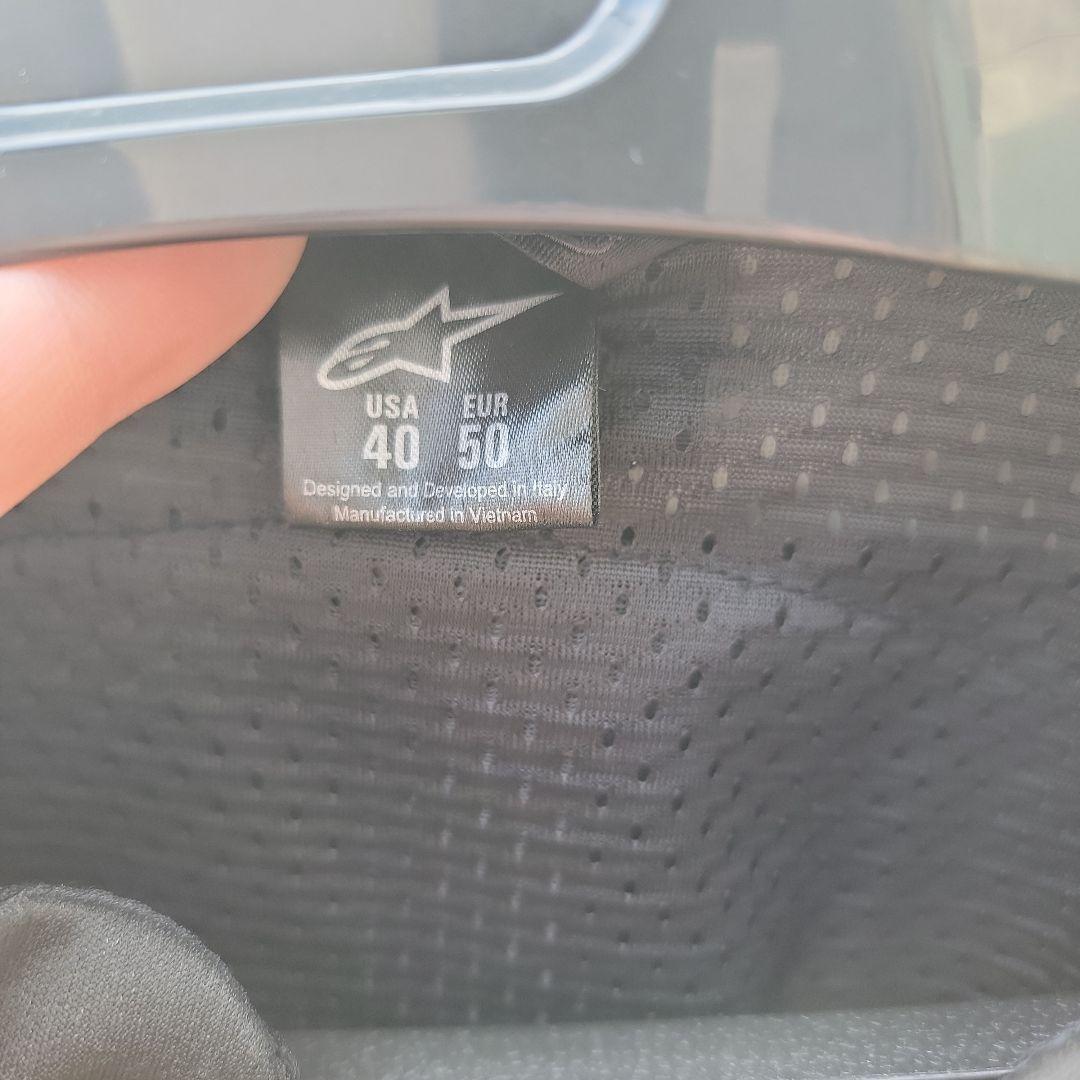 お正月価格　アルパインスターズ 50 黒革ツナギ　セパレート