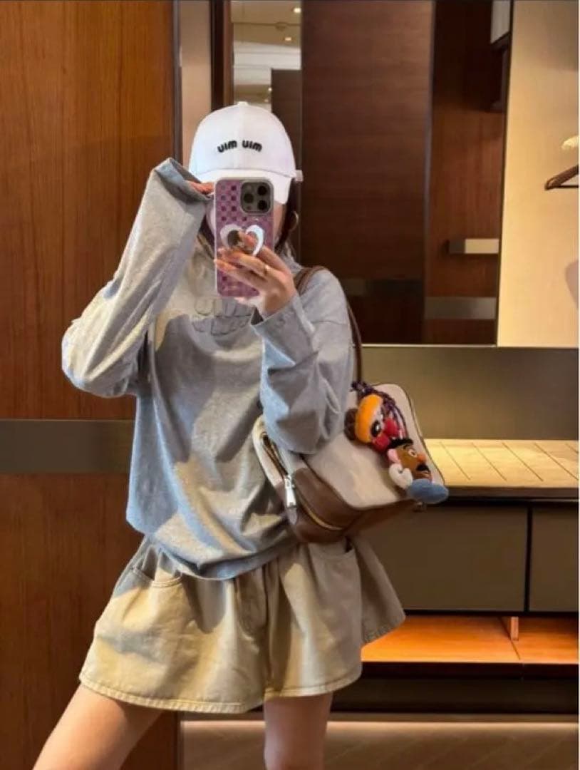 MIU MIU デニムフレアスカート 36