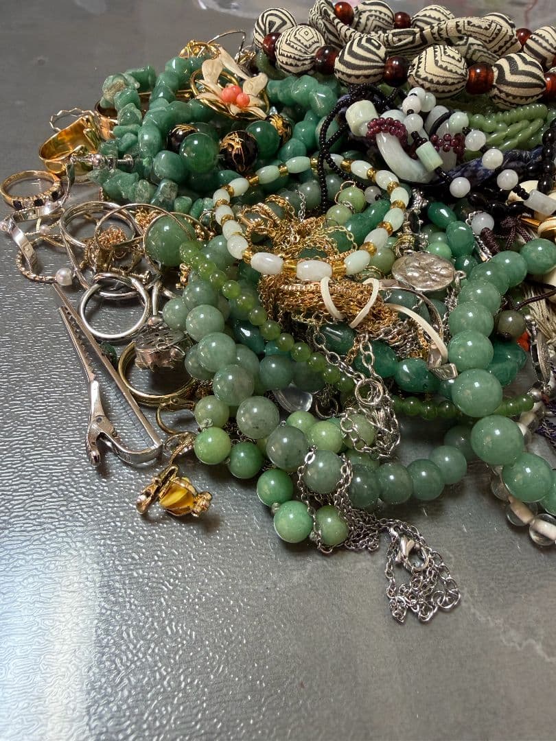 ネックレス、18K リング アクセサリーセット まとめ