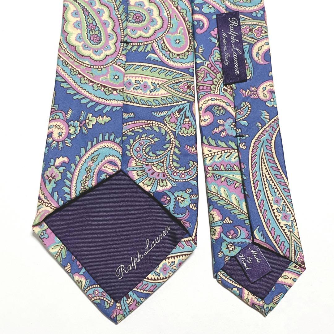 RALPH LAUREN PURPLE LABEL 極美品 ネクタイ 最高級