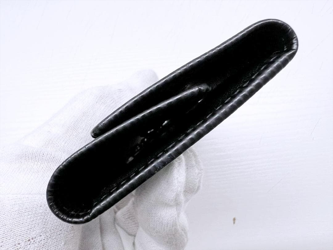 良好品　ルイヴィトン　エピ　ミュルティクレ6　キーケース　ノワール　黒　シルバー