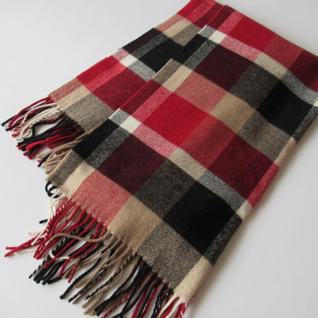 ブラックレーベルクレストブリッジ 新品レッド ストール / マフラー No.2