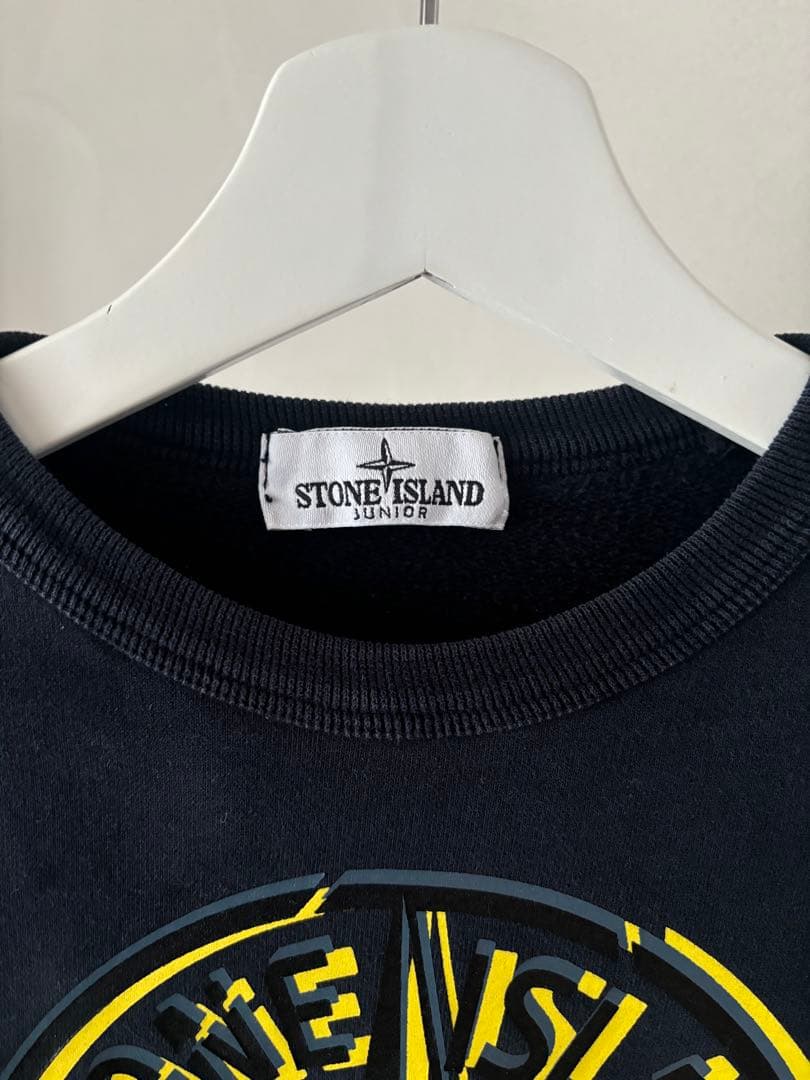 STONE  JUNIOR ロゴスウェット　ストーンアイランド