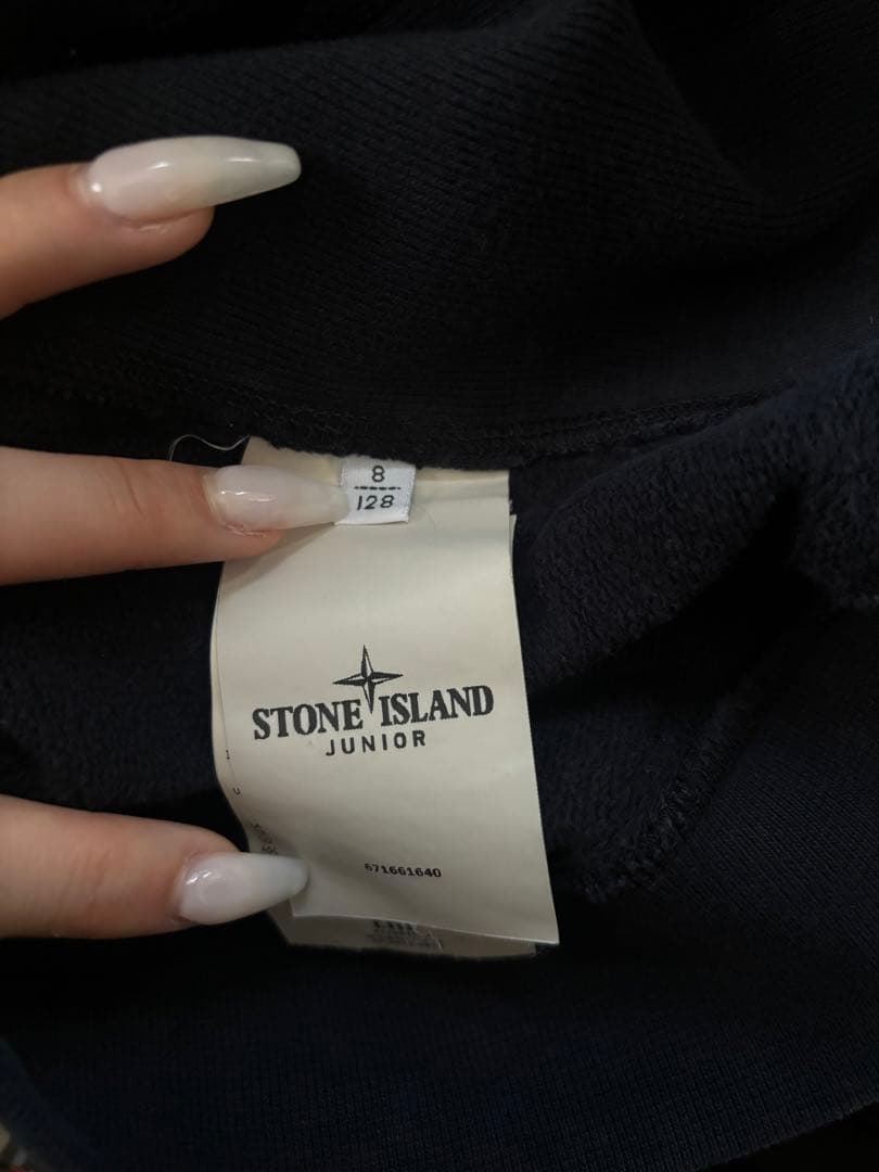 STONE  JUNIOR ロゴスウェット　ストーンアイランド