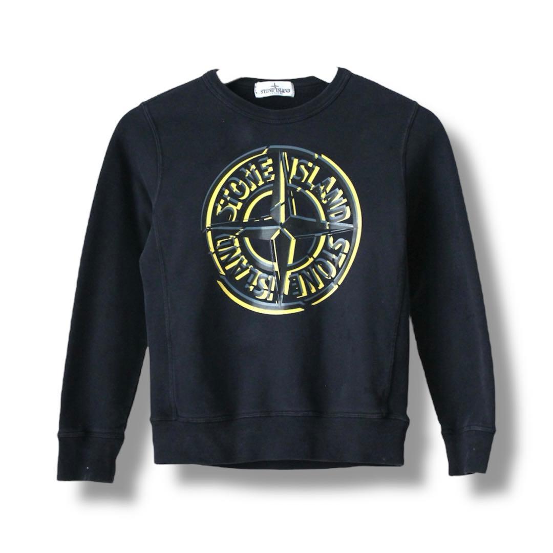 STONE  JUNIOR ロゴスウェット　ストーンアイランド