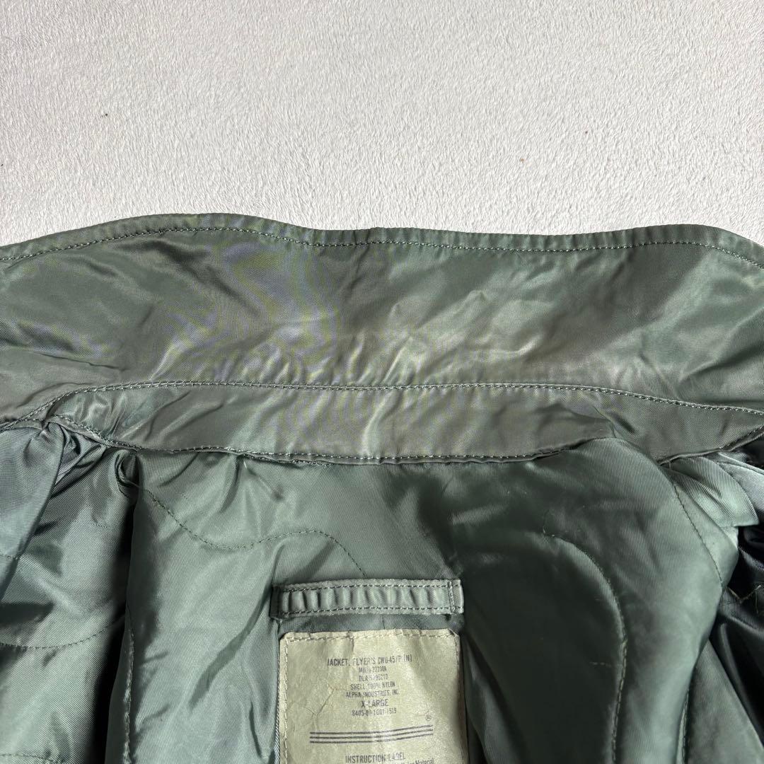 ALPHA 90s USA製 CWU-45p ma-2 フライトジャケット