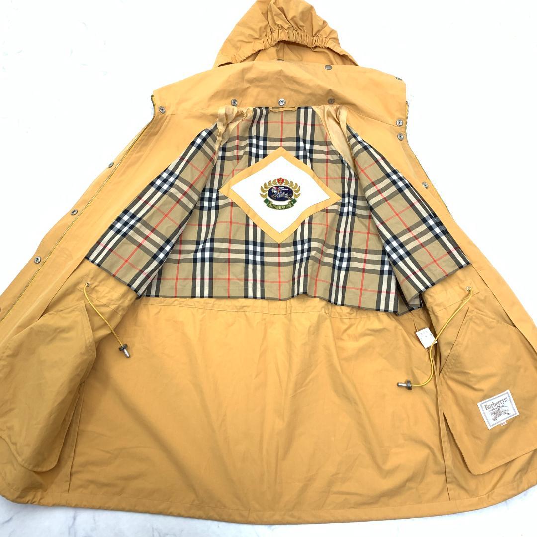 LA5301 Burberrys バーバリーズ マウンテンコート イエロー15