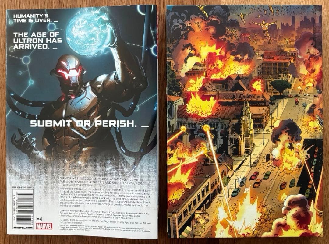 Age of Ultron ハードカバー Avengers アメコミ