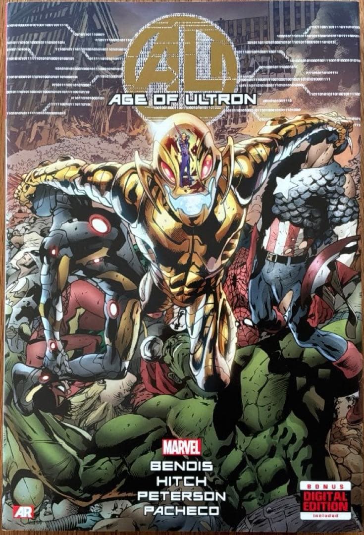 Age of Ultron ハードカバー Avengers アメコミ