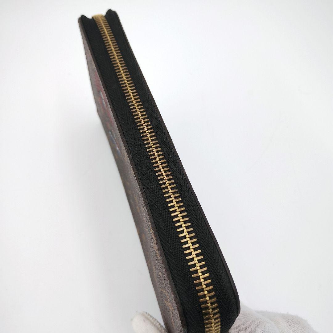 ルイヴィトン 長財布 ジッピーウォレット 歌舞伎 山本寛斎 達磨 希少 ラウンド