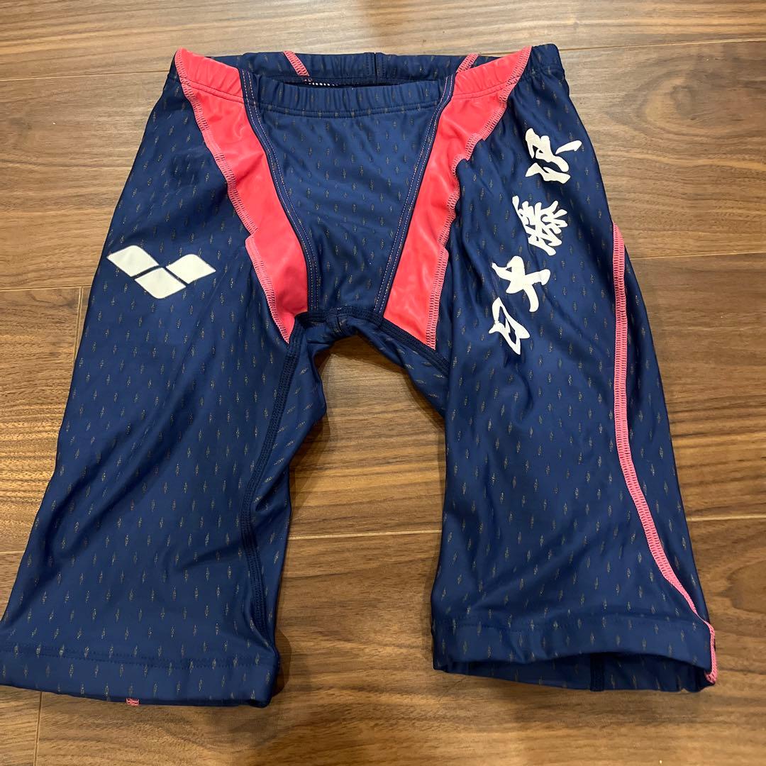 arena エールブルー　競泳水着　Mサイズ　強豪校