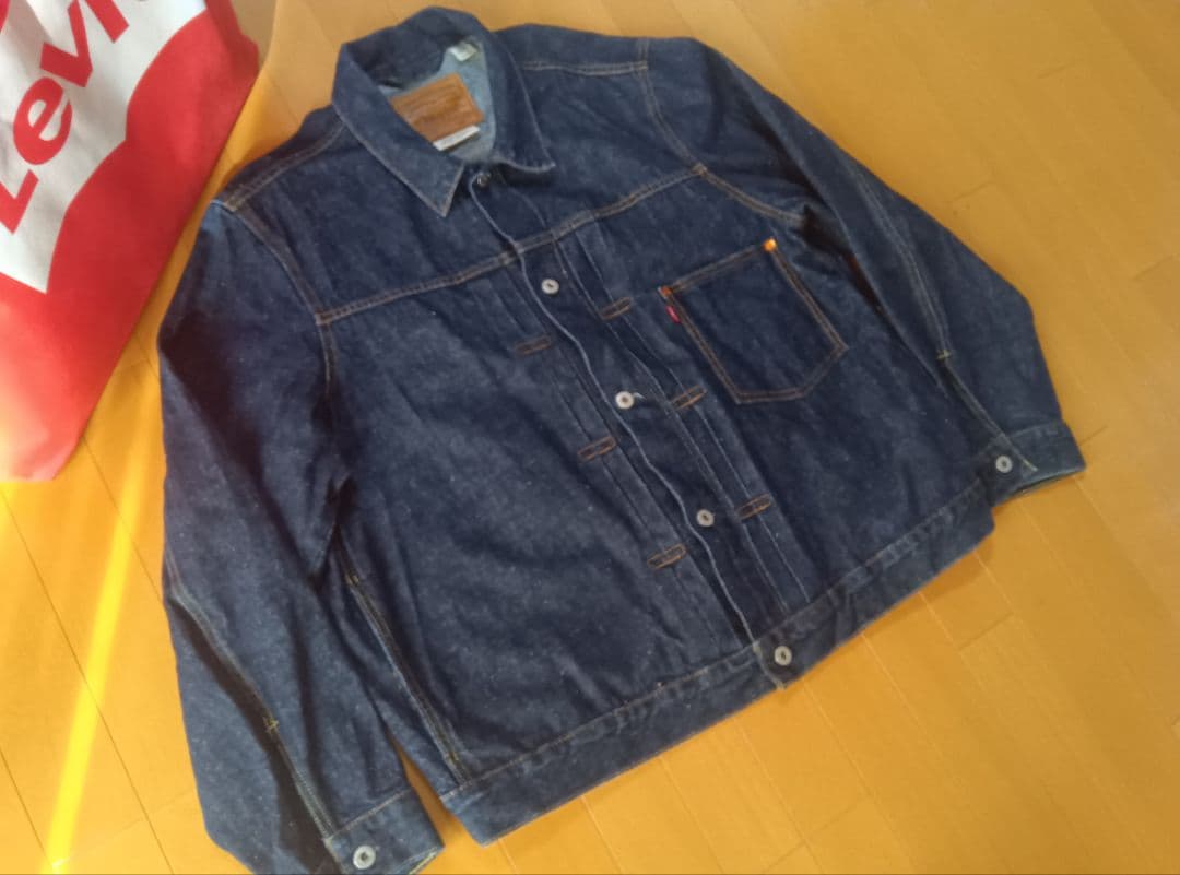ハ*マ様 リーバイスプレミアムデニムジャケットGジャン1stファースト大戦モデル