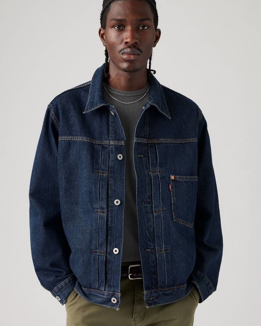 ハ*マ様 リーバイスプレミアムデニムジャケットGジャン1stファースト大戦モデル