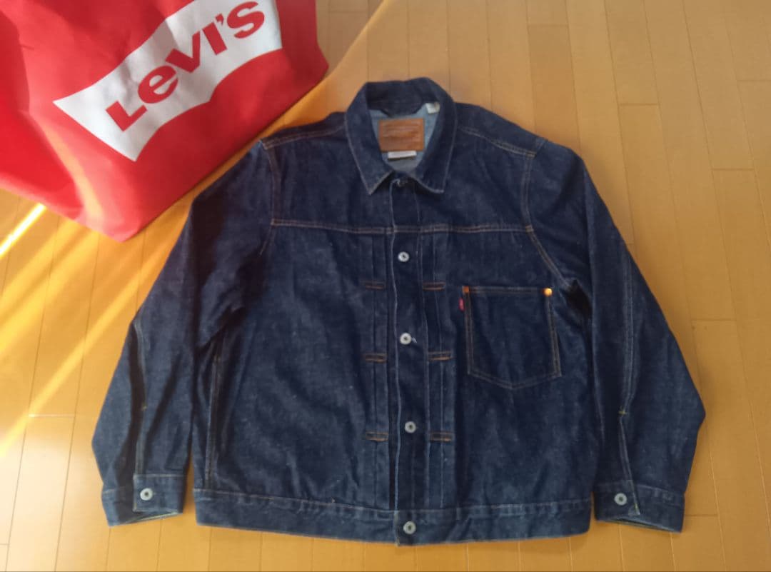 ハ*マ様 リーバイスプレミアムデニムジャケットGジャン1stファースト大戦モデル