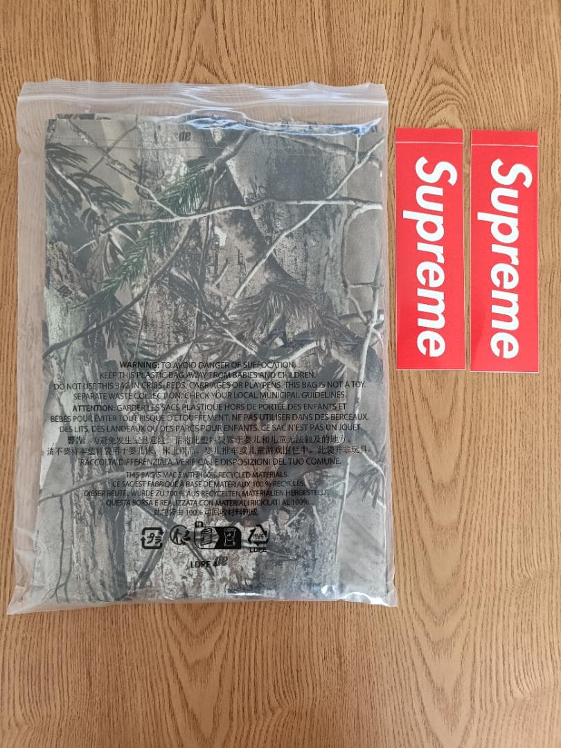 トップス supreme Small Box L/S Tee Realtree L