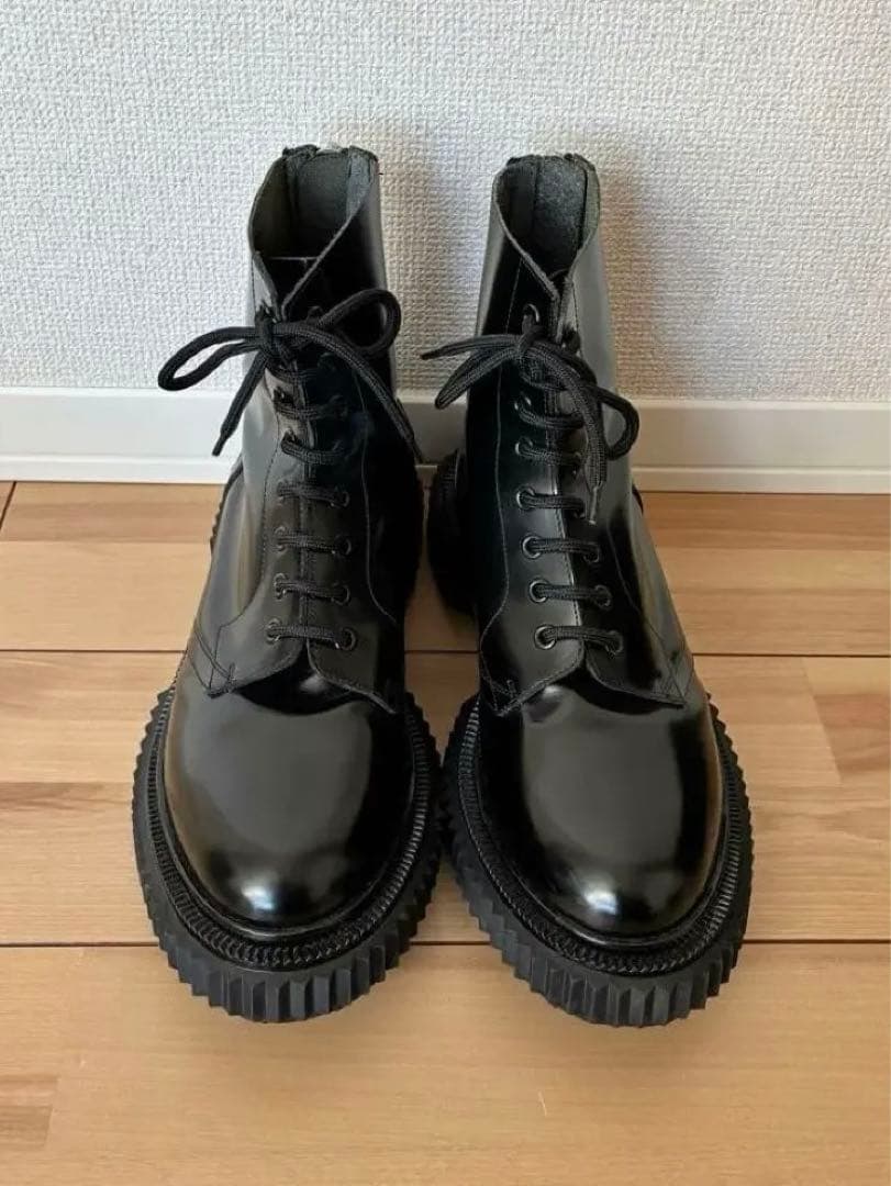 UNDERCOVERアンダーカバー×ADIEV ジップアップエナメルブーツ