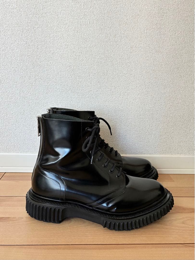UNDERCOVERアンダーカバー×ADIEV ジップアップエナメルブーツ