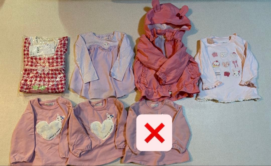 りっちゃんさん確認用　クーラクール　70.80サイズ　タグ切り取りなしのみ36点