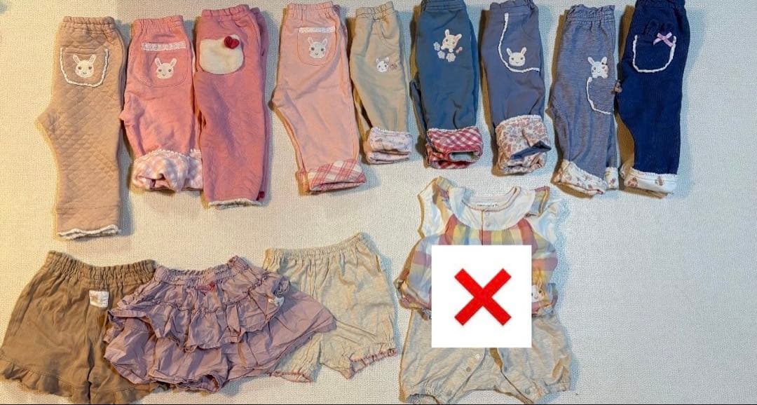 りっちゃんさん確認用　クーラクール　70.80サイズ　タグ切り取りなしのみ36点