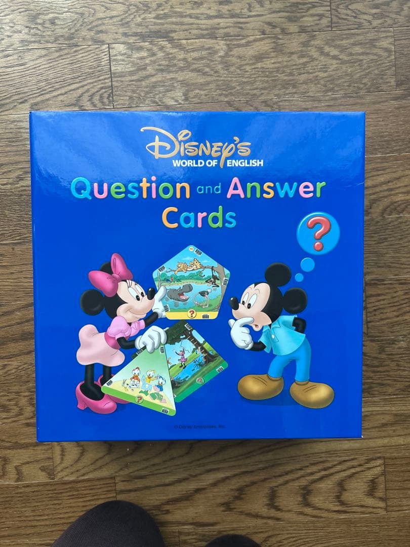 Disney's World of English 質問と回答カードセット