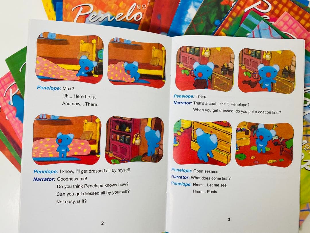 ペネロペ　英語絵本27冊　Penelope　マイヤペン付　アニメ英語絵本