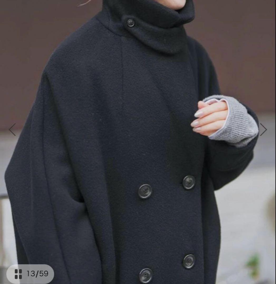 定番人気　2024AW TICCAティッカ テントコート ブラック