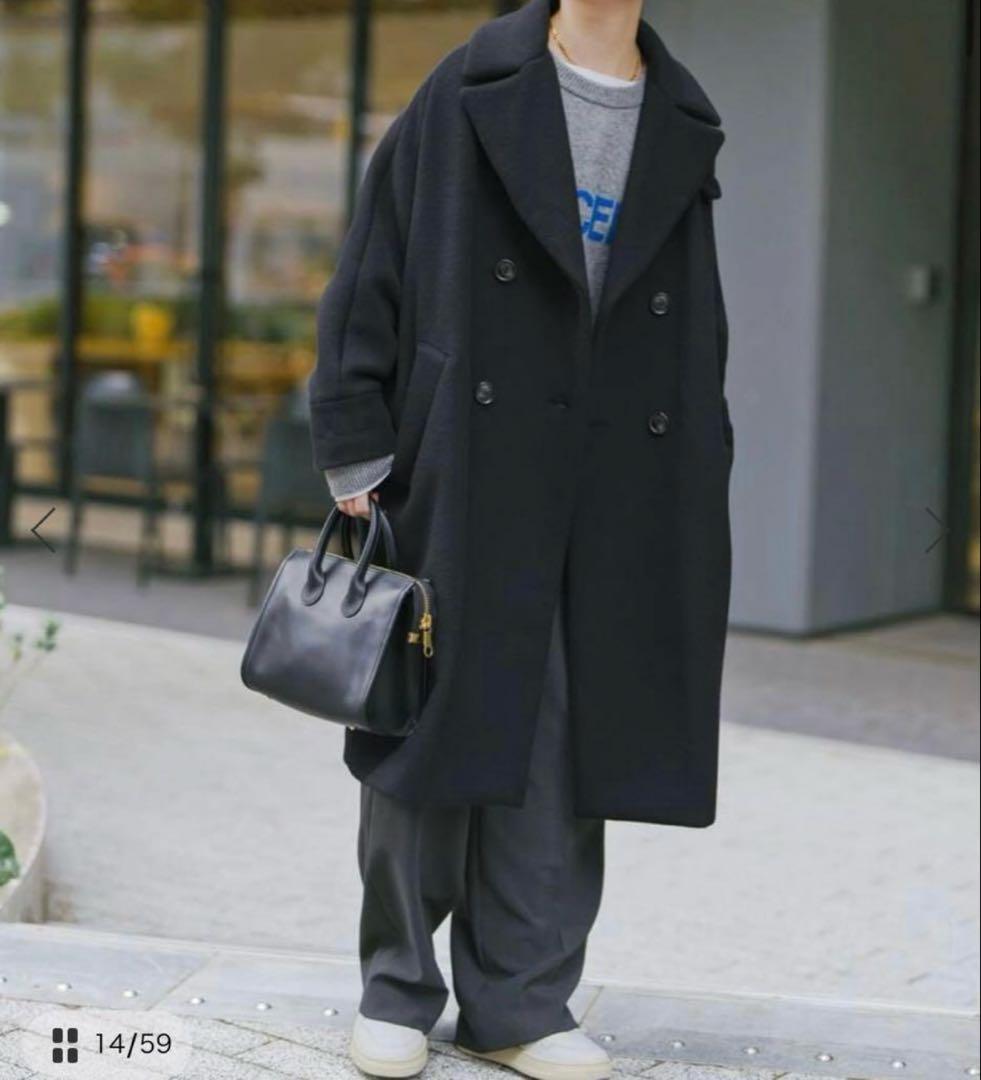 定番人気　2024AW TICCAティッカ テントコート ブラック