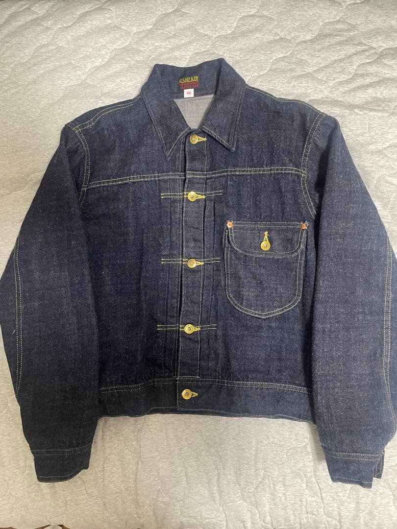 Atlast&Co アットラスト デニムジャケット lot. 147J 40