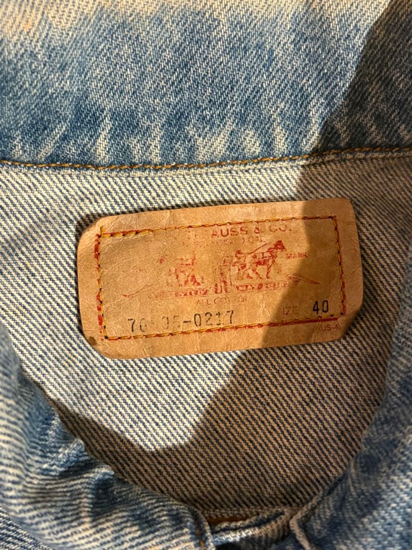 Levi's 70505 90s 1992年6月製　4th