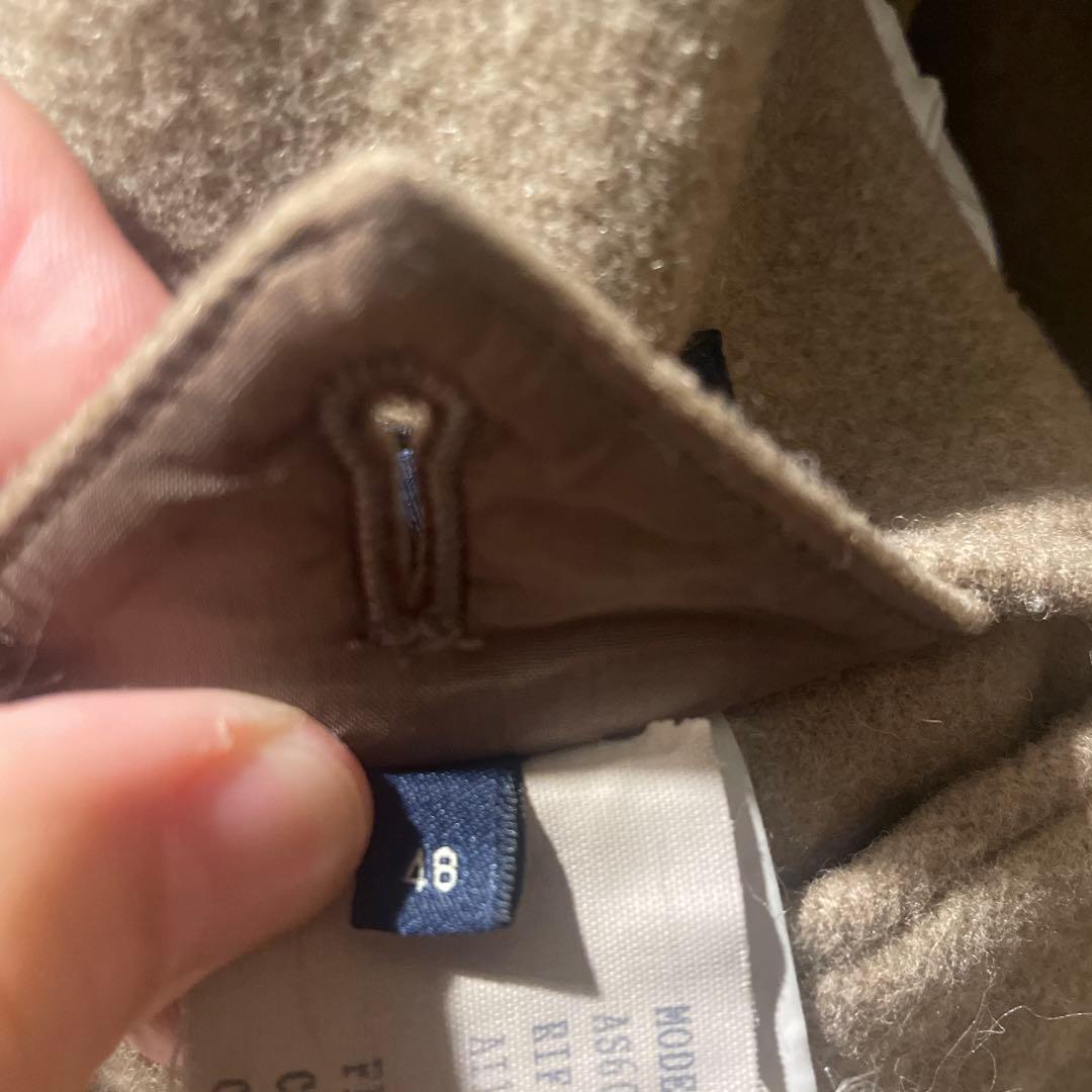 LARDINI ベージュ チェスターコート