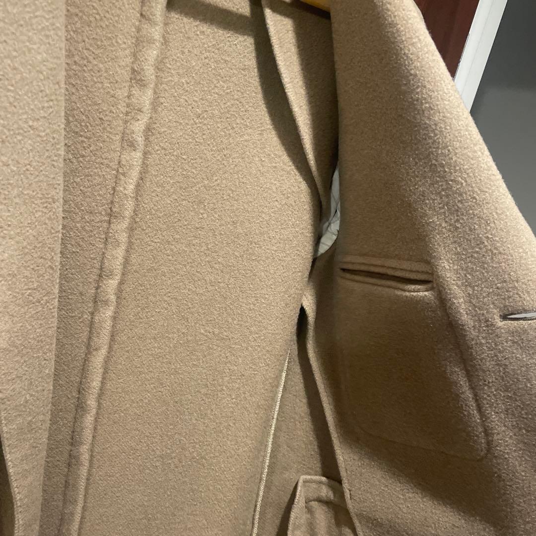 LARDINI ベージュ チェスターコート