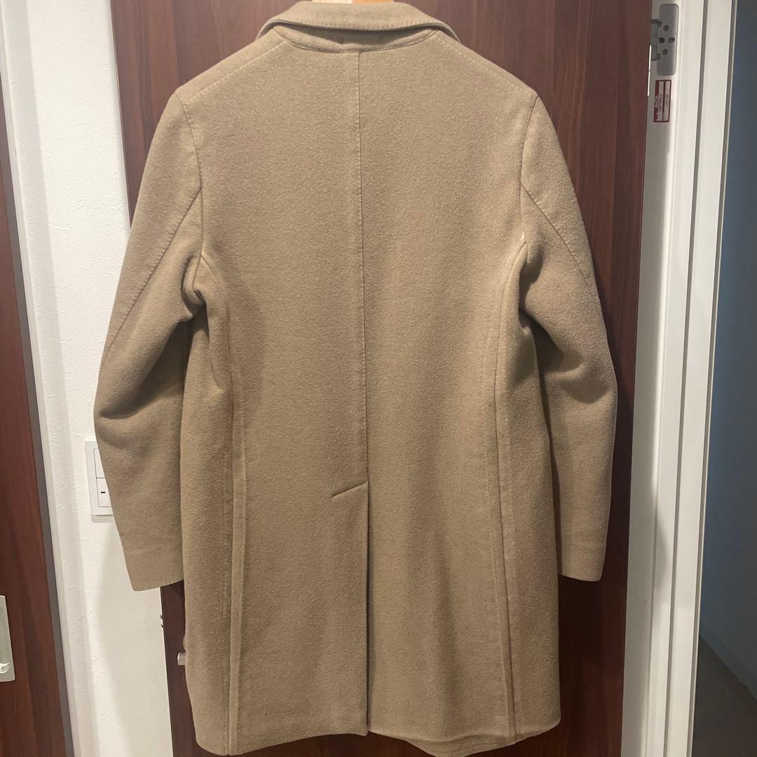 LARDINI ベージュ チェスターコート