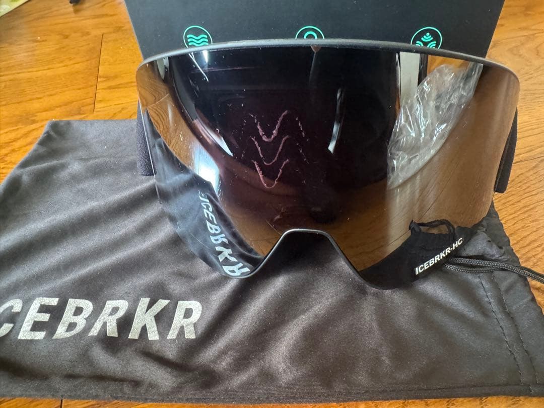 ICEBRKR Bluetooth スノーゴーグル　骨伝導インカム