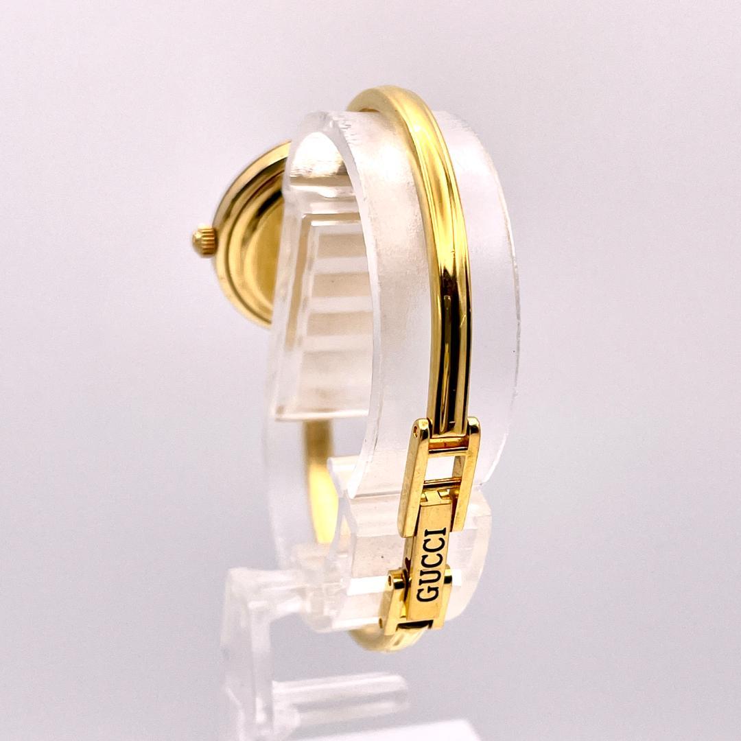 グッチ 11/12.2 チェンジベゼル ゴールド ブレス チェーン レディース