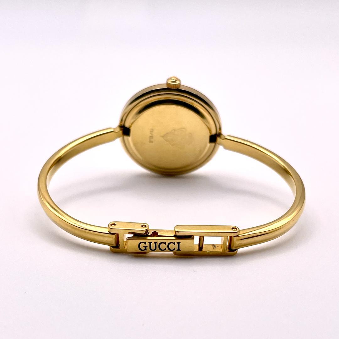 グッチ 11/12.2 チェンジベゼル ゴールド ブレス チェーン レディース