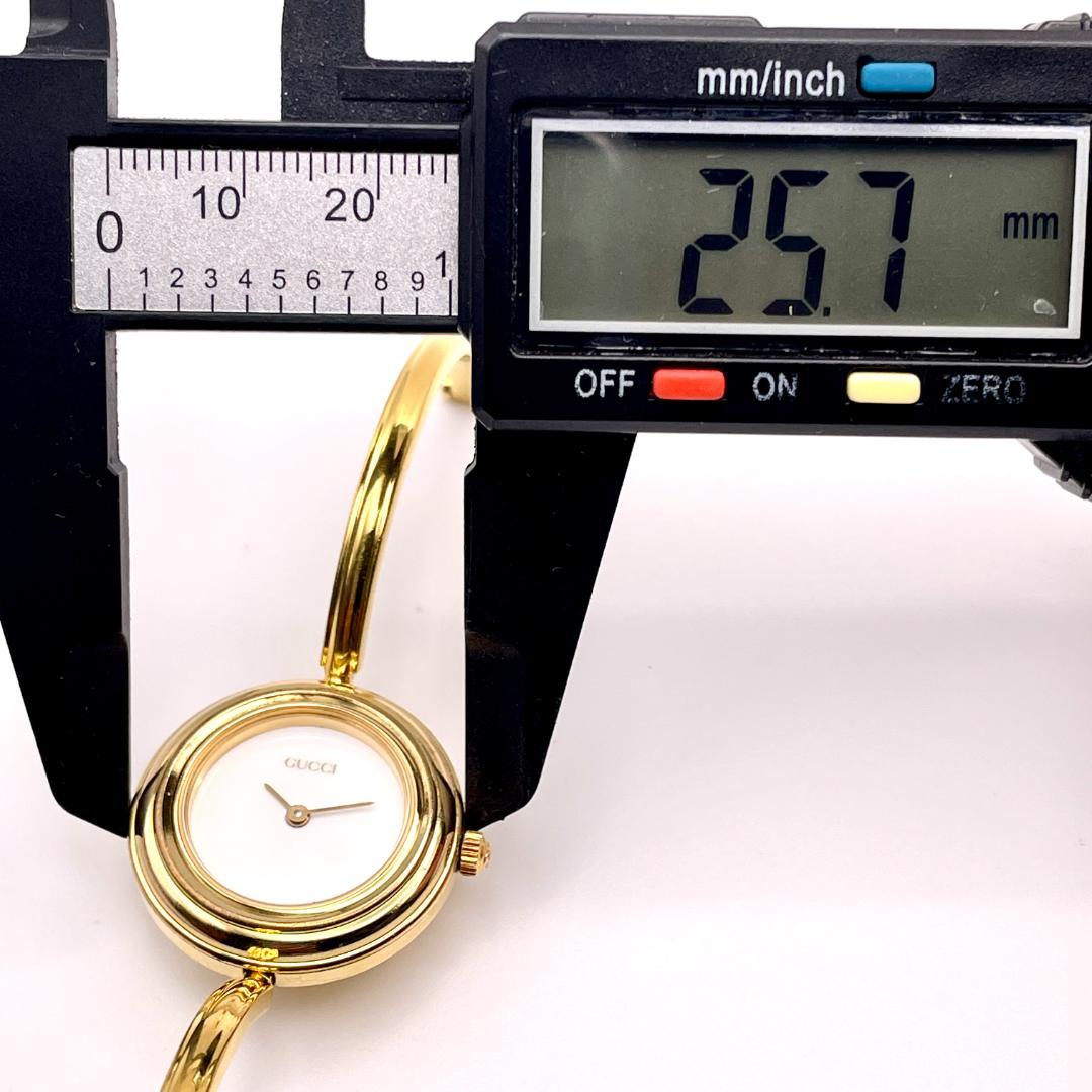 グッチ 11/12.2 チェンジベゼル ゴールド ブレス チェーン レディース