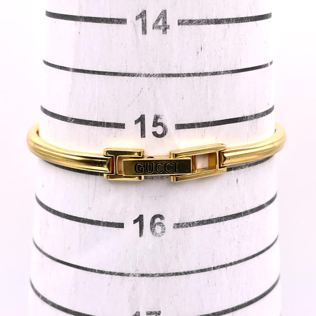 グッチ 11/12.2 チェンジベゼル ゴールド ブレス チェーン レディース