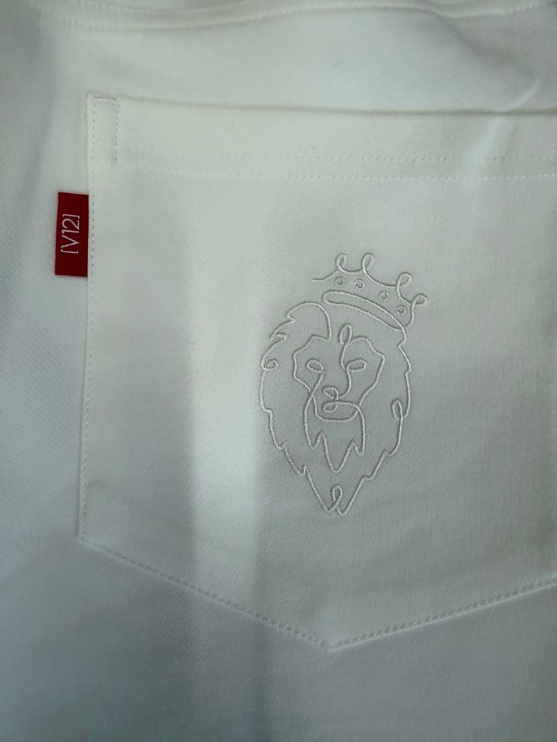 新品正規品【V12/XL】STYLE PANTSテーパードパンツストレッチゴルフ